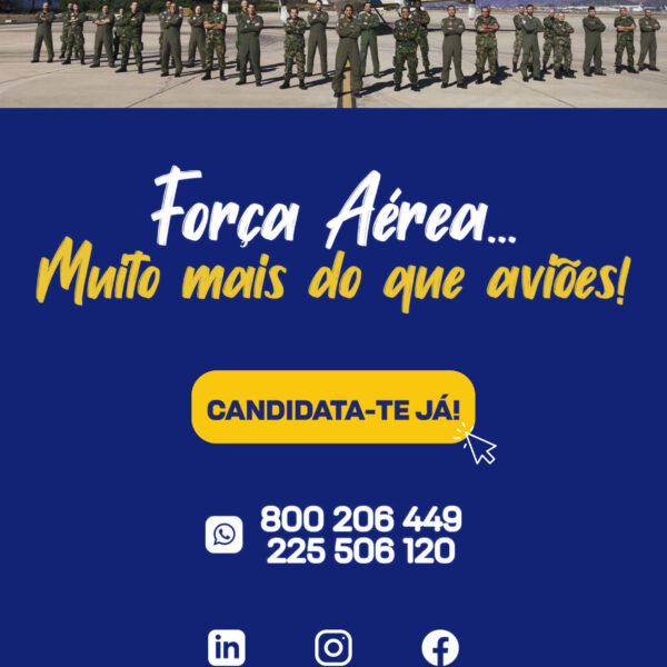 FORÇA AÉREA – OFERTAS DE EMPREGO