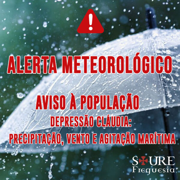 AVISO À POPULAÇÃO – DEPRESSÃO CLÁUDIA