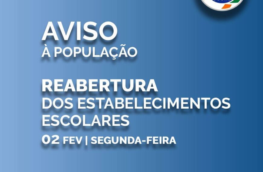 INFORMAÇÃO – ESCOLAS