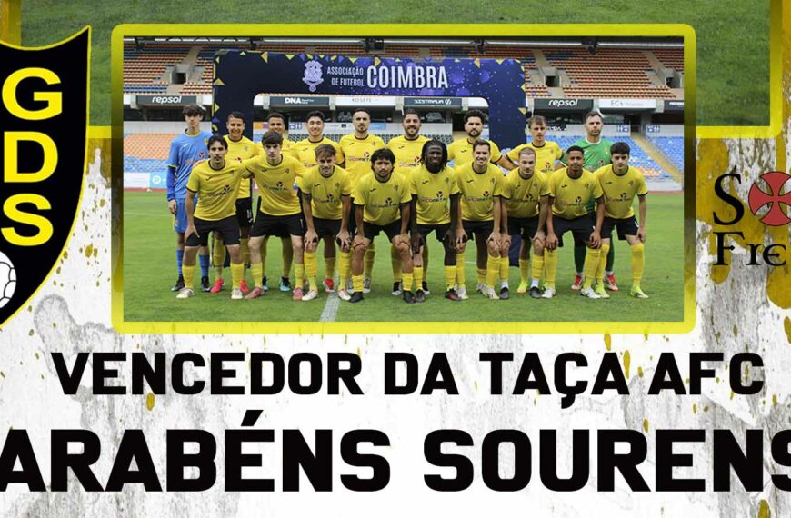 GD SOURENSE vence a Taça AFC