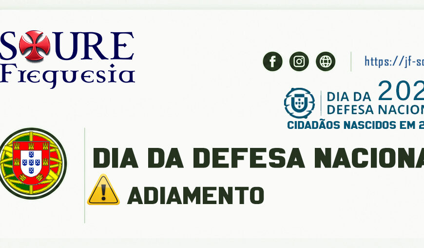 Aviso importante – Dia da Defesa Nacional