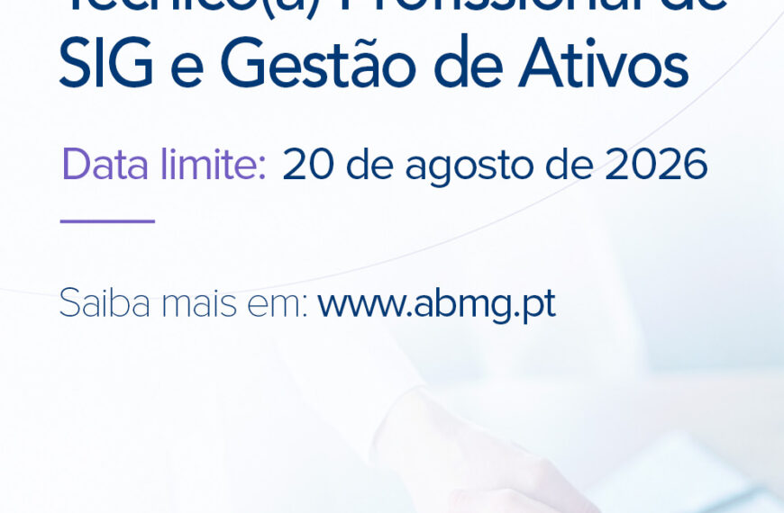OFERTA DE EMPREGO: ABMG TÉCNICO(A) DE SIG E GESTÃO DE ATIVOS