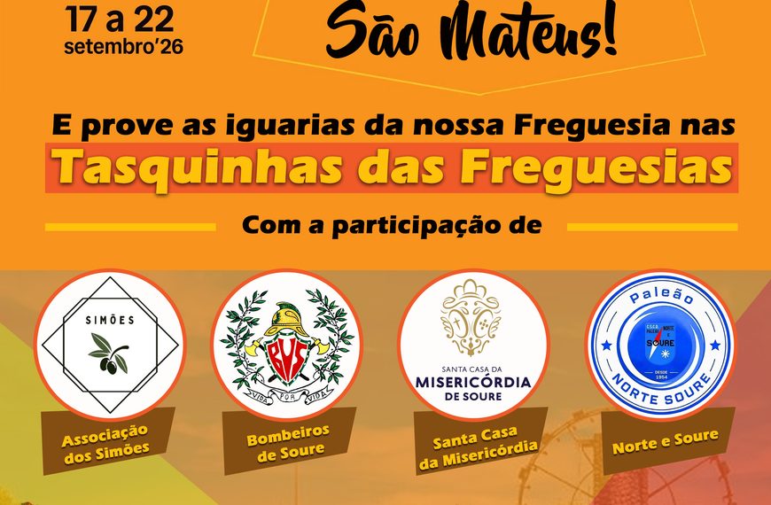 São MAteus 2026 – Tasquinhas das Freguesias